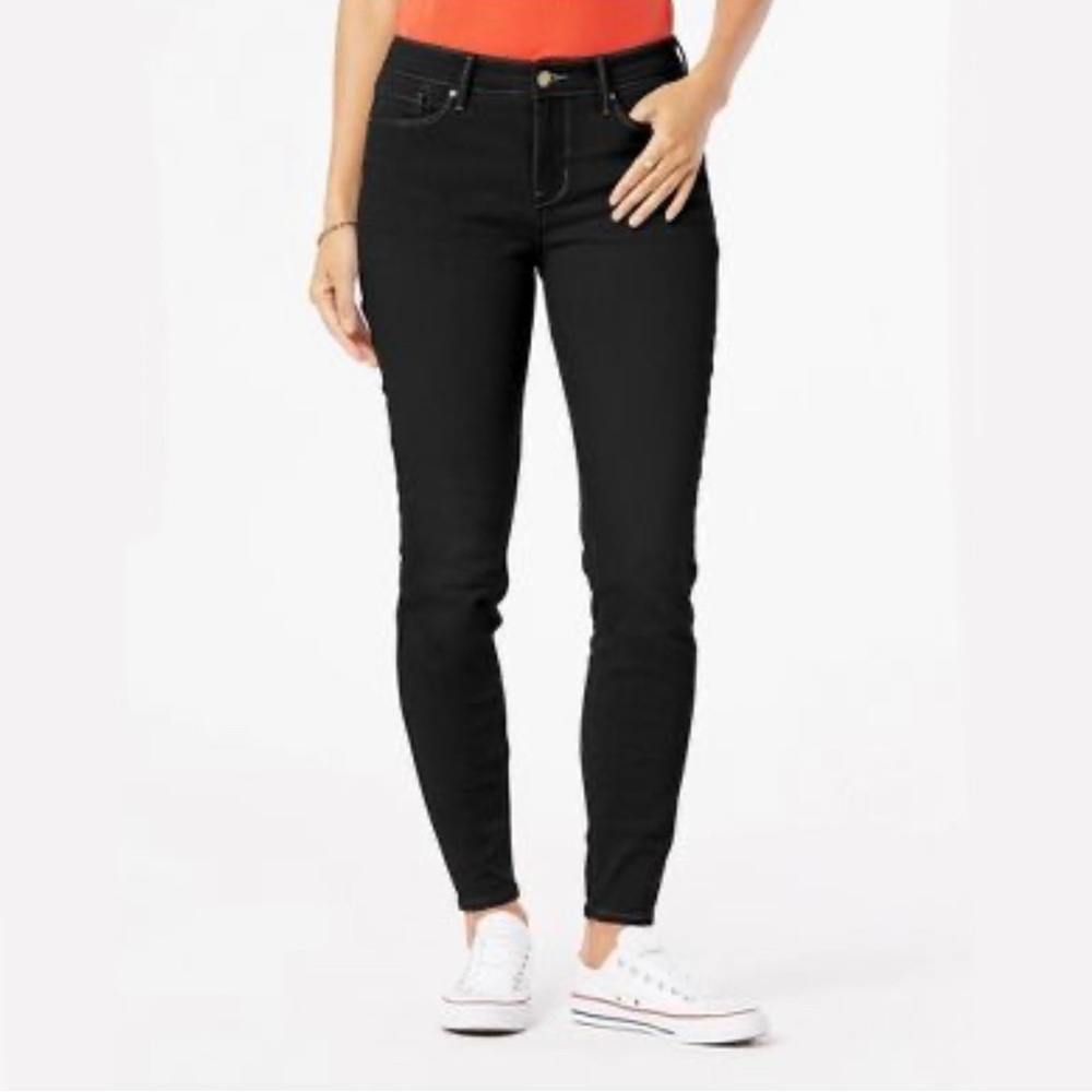 DENIZEN by LEVI’S | mid rise skinny jeans black